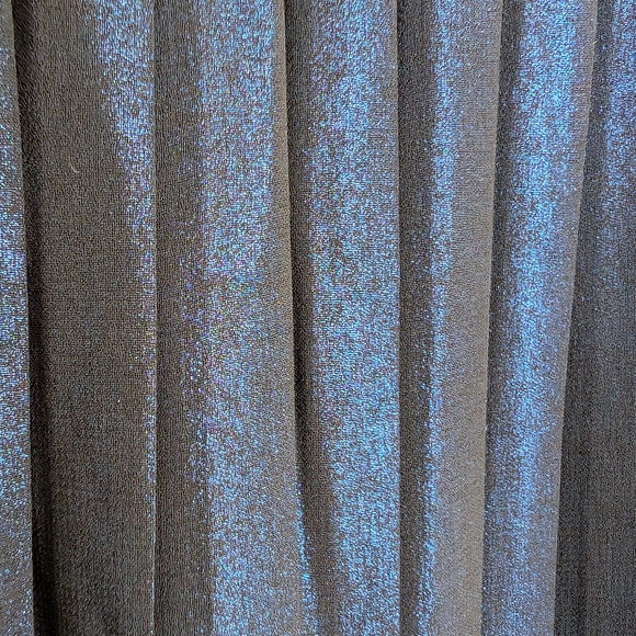 Sparkly Blue Pleated Skirt By hush UK8/US4 - Picture 3 of 9